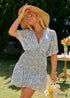 Vestido mini bohemio de verano de talla grande Dakota